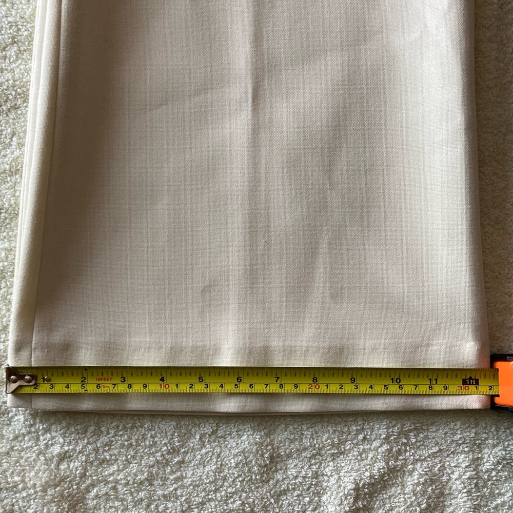 Sandro Wide Leg Pants in Light Beige/Cream - Picture 5 of 14